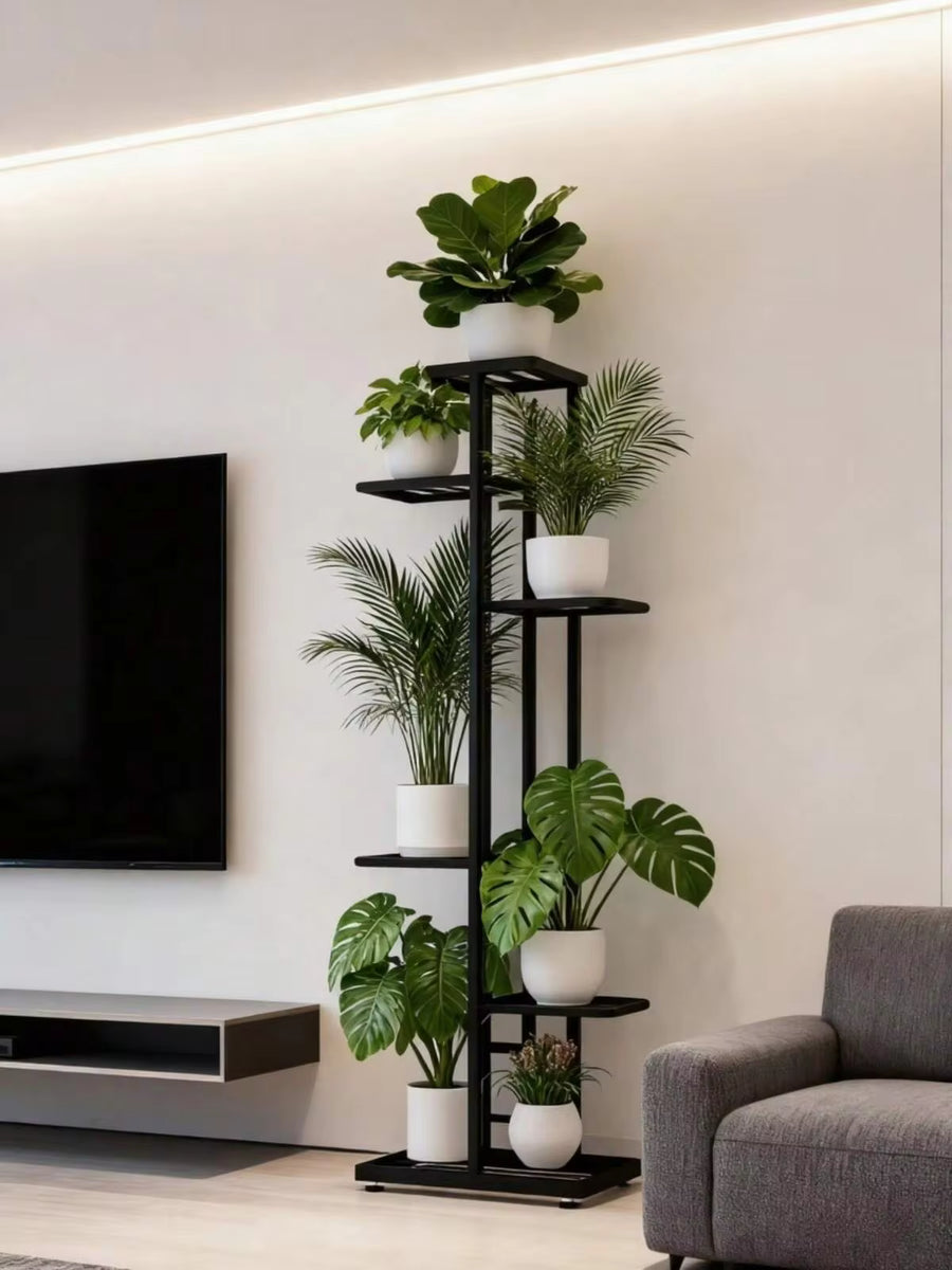 6/5/4 Tier Plant Stand - Home Garden Decor & Plant Storage Rack - Creative Pot Organizer Stunning Design, Perfect For Indoor/Outdoor Decor Space-Saving Indoor/Outdoor Plant Stand